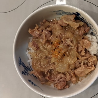 我が家の豚丼!